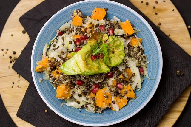 Lentil Avocado Salad