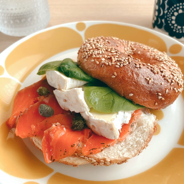 Smoked Salmon Bagel